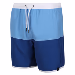 Regatta Mens Benicio Swim Shorts - M, Lake Blue/Royal Blue