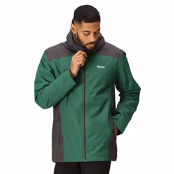 Regatta Mens Thornridge II Insulated Jacket - L, Eden/Ash