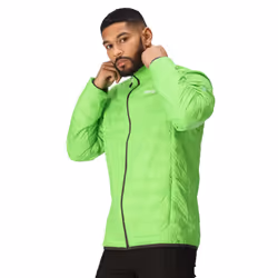 Regatta Mens Hillpack Quilted Insulated Jacket - S, Jasmine Green/Field Green
