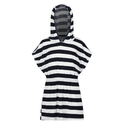 Regatta Childrens/Kids Bernessa Striped Towelling Poncho