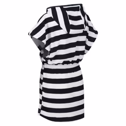 Regatta Childrens/Kids Bernessa Striped Towelling Poncho