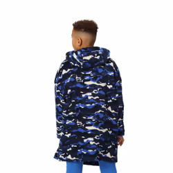 Regatta Childrens/Kids Cosy Camo Poncho