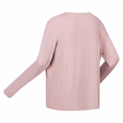 Regatta Womens/Ladies Pimmy Long-Sleeved T-Shirt - 14 UK, Dusky Rose