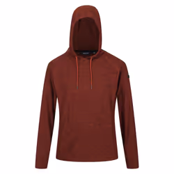 Regatta Mens Edley Marl Hoodie - XL, Burnt Henna