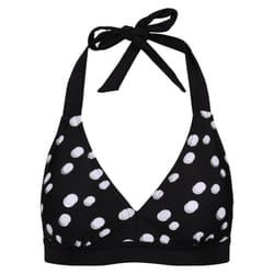Regatta Womens/Ladies Flavia Polka Dot Bikini Top - 10 UK, Black/White