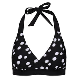Regatta Womens/Ladies Flavia Polka Dot Bikini Top - 12 UK, Black/White
