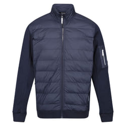 Regatta Mens Colliston Baffled Fleece Jacket - S, Navy