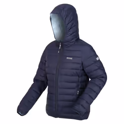 Regatta Womens/Ladies Marizion Hooded Padded Jacket - 8 UK, Navy/Sea Haze