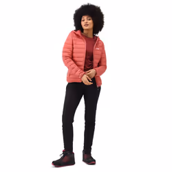Regatta Womens/Ladies Marizion Hooded Padded Jacket - 8 UK, Mineral Red/Rumba Red