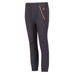Regatta Childrens/Kids Tech Mountain Hiking Trousers - 5-6 Years, Seal Grey/Apricot Crush