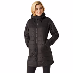 Regatta Womens/Ladies Melanite Baffled Padded Jacket - 10 UK, Black