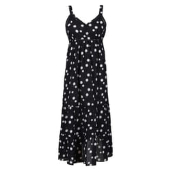Regatta Womens/Ladies Gazania Polka Dot Lightweight Casual Dress - 14 UK, Black/White