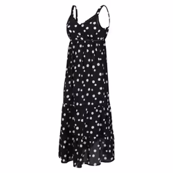 Regatta Womens/Ladies Gazania Polka Dot Lightweight Casual Dress - 14 UK, Black/White