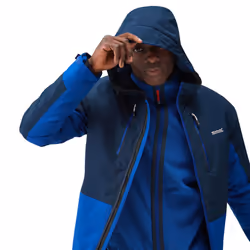 Regatta Mens Highton III Stretch Padded Jacket - S, Navy/New Royal