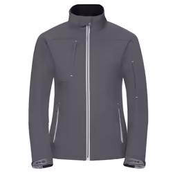 Russell Womens/Ladies Bionic Soft Shell Jacket - XS, Iron Grey