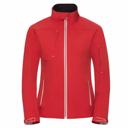Russell Womens/Ladies Bionic Soft Shell Jacket - 4XL, Classic Red