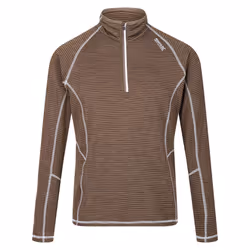 Regatta Mens Yonder Quick Dry Moisture Wicking Half Zip Fleece Jacket - XXL, Crocodile