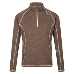 Regatta Mens Yonder Quick Dry Moisture Wicking Half Zip Fleece Jacket - XXL, Crocodile