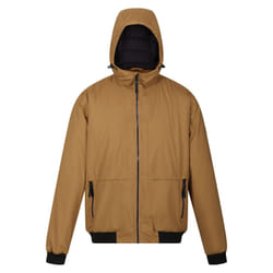 Regatta Mens Renly Hooded Waterproof Jacket - XXL, Umber