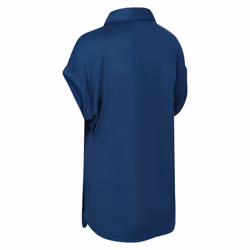 Regatta Womens/Ladies Lupine Collared T-Shirt - 14 UK, Blue Opal