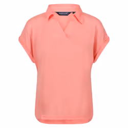 Regatta Womens/Ladies Lupine Collared T-Shirt - 12 UK, Shell Pink