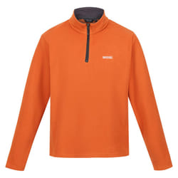 Regatta Great Outdoors Mens Thompson Half Zip Fleece Top - 3XL, Burnt Orange
