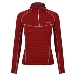 Regatta Womens/Ladies Yonder Fleece Top - 14 UK, Rumba Red