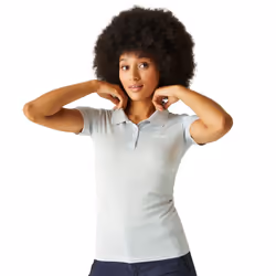 Regatta Womens/Ladies Remex II Polo Neck T-Shirt - 16 UK, Cyberspace