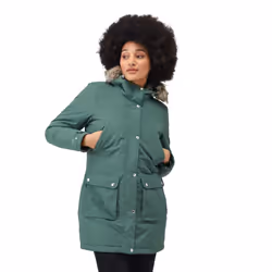 Regatta Womens/Ladies Voltera Heated Waterproof Jacket - 12 UK, Dark Forest Green