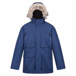 Regatta Mens Volter Waterproof Insulated Parka - M, Admiral Blue