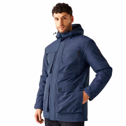 Regatta Mens Volter Waterproof Insulated Parka - M, Admiral Blue
