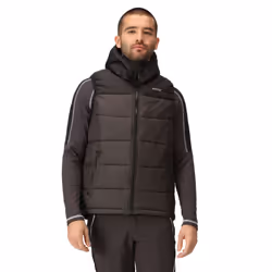 Regatta Mens Nevado Heavyweight Sleeveless Body Warmer - S, Black/Ash