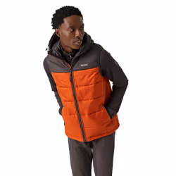 Regatta Mens Nevado Heavyweight Sleeveless Body Warmer - XL, Ash/Burnt Copper