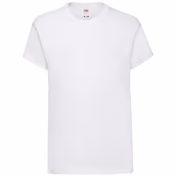 Fruit of the Loom Childrens/Kids Original Cotton T-Shirt - 12-13 Years, White