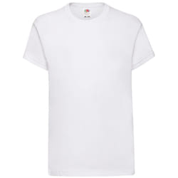 Fruit of the Loom Childrens/Kids Original Cotton T-Shirt - 12-13 Years, White
