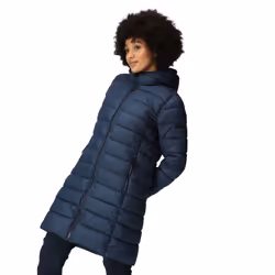 Regatta Womens/Ladies Andia Baffled Padded Jacket - 14 UK, Admiral Blue