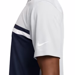 Nike Mens Victory Dri-FIT Golf Polo Shirt - M, Light Smoke Grey/Obsidian Blue