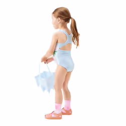 Regatta Girls Beach Peppa Pig One Piece Swimsuit