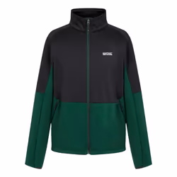 Regatta Mens Highton IV Full Zip Fleece Jacket - L, Eden/Black