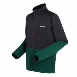 Regatta Mens Highton IV Full Zip Fleece Jacket - L, Eden/Black