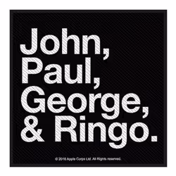 The Beatles John Paul George & Ringo Patch
