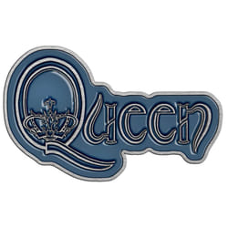 Queen Enamel Infill Logo Badge