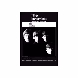 The Beatles With The Beatles Album Postcard