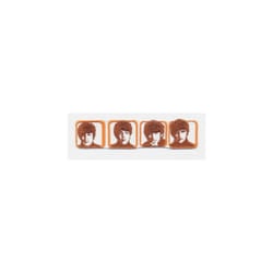 The Beatles Heads In Boxes Iron On Patch