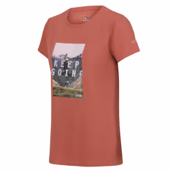 Regatta Womens/Ladies Fingal VII Keep Going T-Shirt - 8 UK, Terracotta