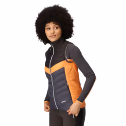 Regatta Womens/Ladies Harrock II Baffled Gilet - 10 UK, Seal Grey/Black