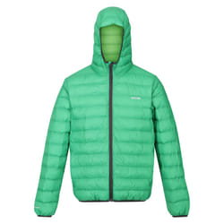 Regatta Mens Marizion Baffled Hooded Padded Jacket - M, Field Green/Jasmine Green