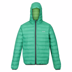 Regatta Mens Marizion Baffled Hooded Padded Jacket - L, Field Green/Jasmine Green