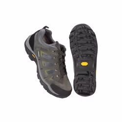 Mountain Warehouse Mens Field Extreme Suede Waterproof Walking Shoes - 11 UK, Stone