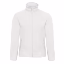 B&C Mens ID.501 Fleece Jacket - XS, White